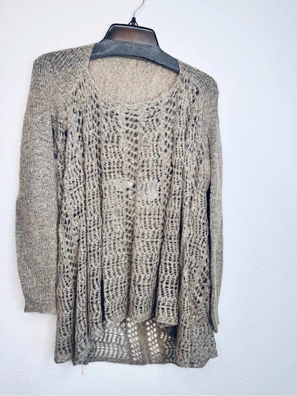 NWOT Simply Noelle Knit Pullover Swing Sweater size S/M